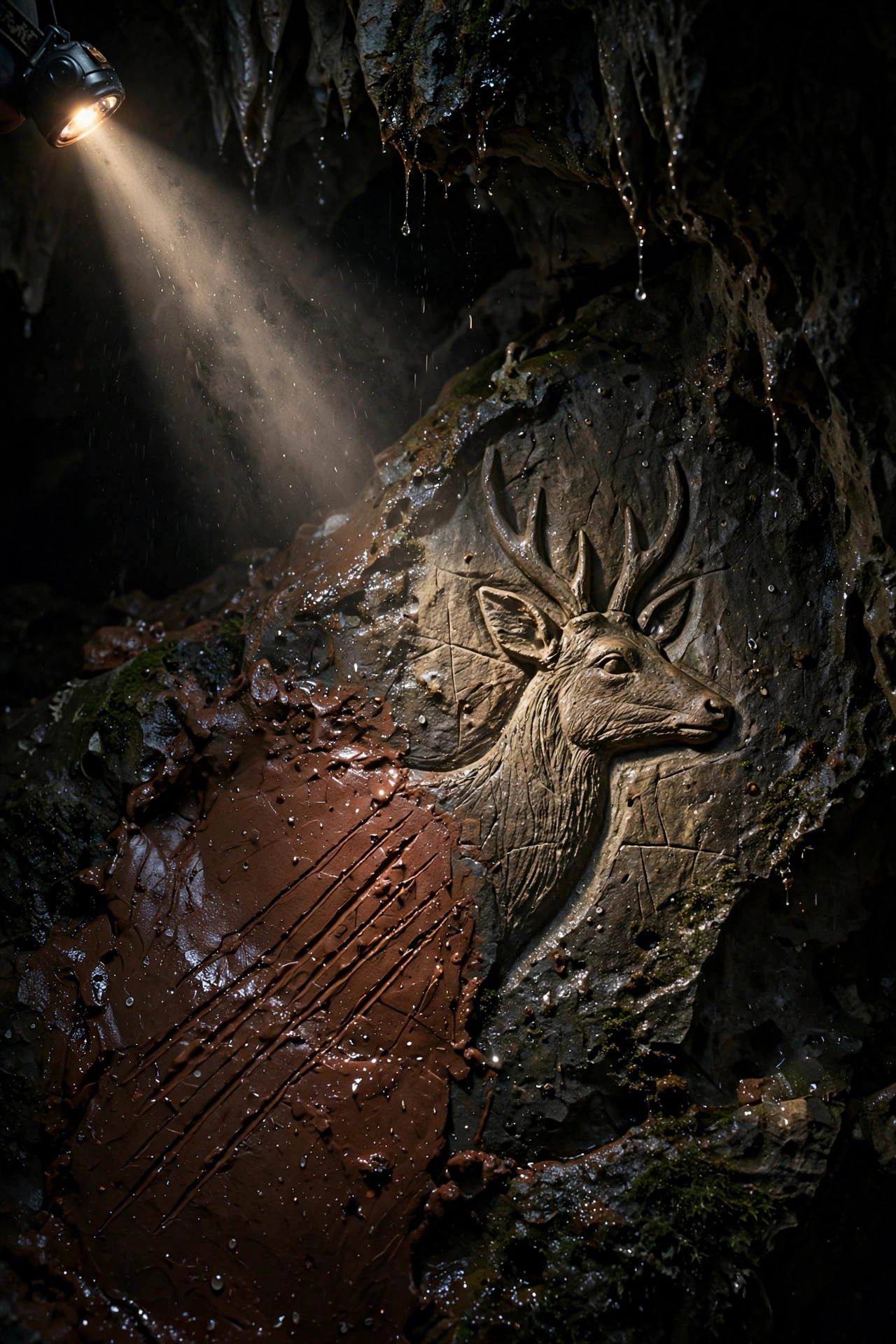 Vertical pin: AI led archaeologists to 15,000-year-old cave art in Ireland's lost land bridge caves