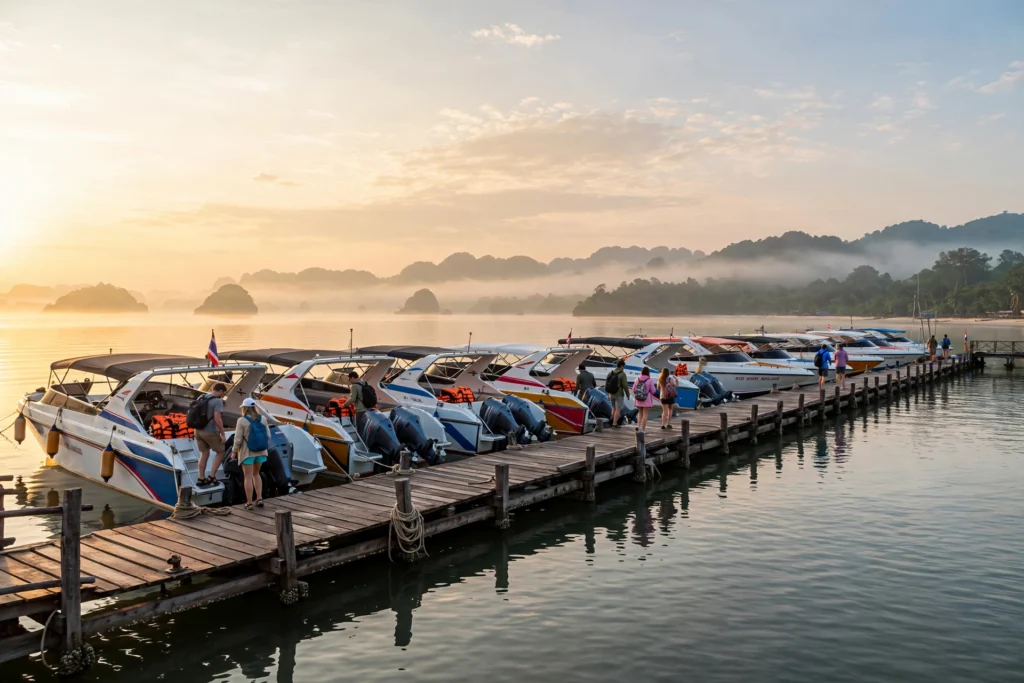 Sunrise over the Similan Islands