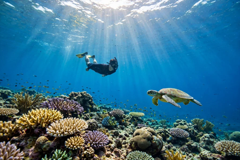 Underwater photo at Richelieu Rock dive site